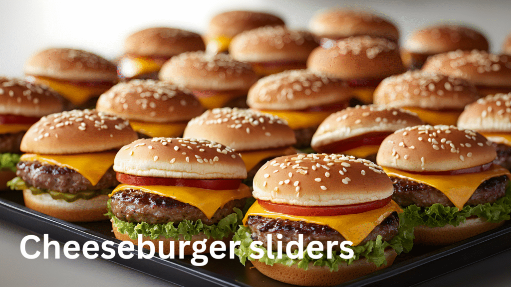 cheeseburger sliders