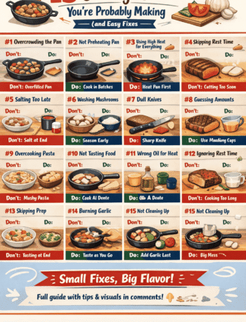 15 Cooking Mistakes That Are Ruining Your Food (Easy Fixes)