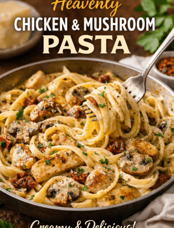 Creamy Chicken Mushroom Pasta Recipe with 10 Flavor Secrets