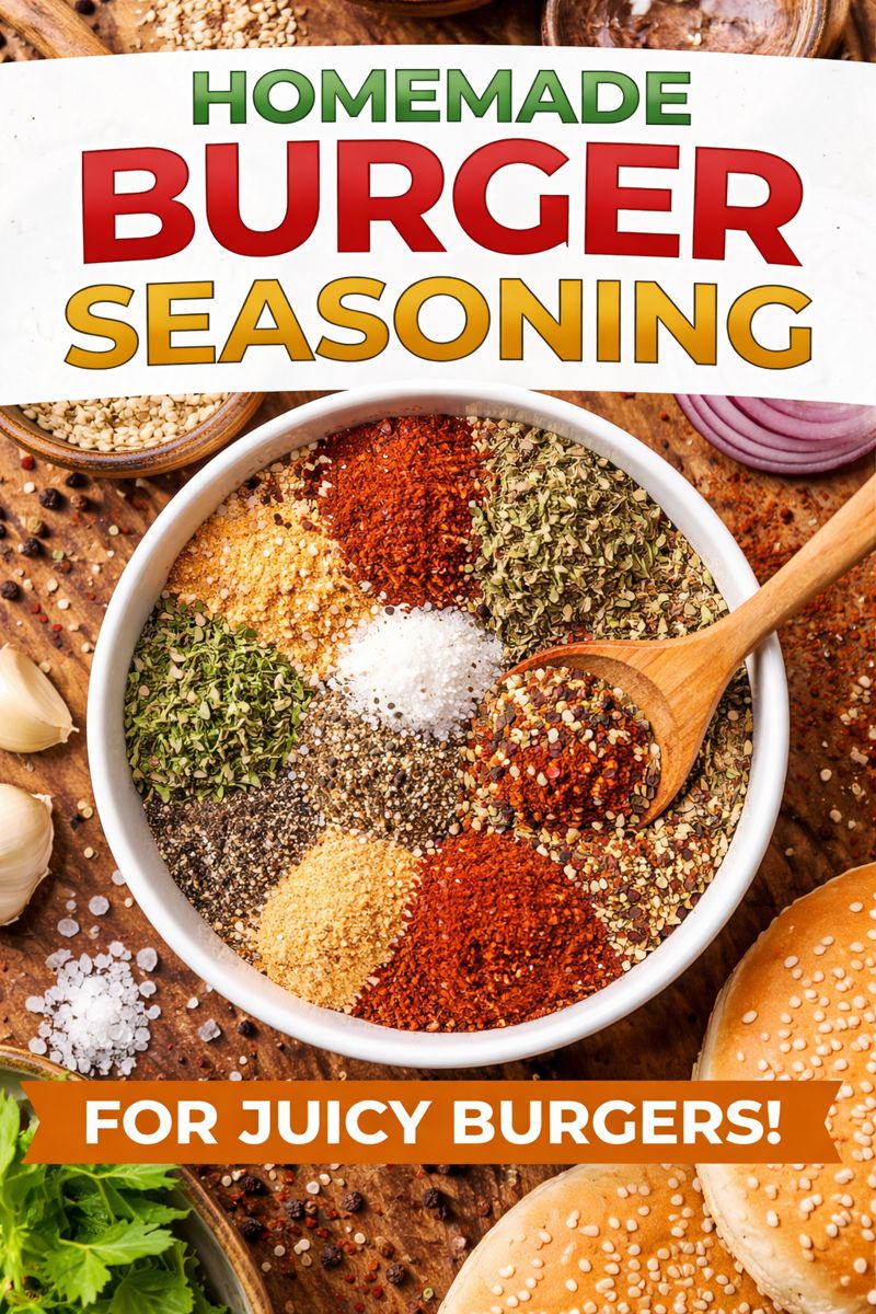 Homemade Burger Seasoning Recipe for Juicy Burgers