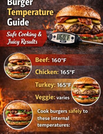 Burger Temperature Guide: Safe Cooking & Juicy Results