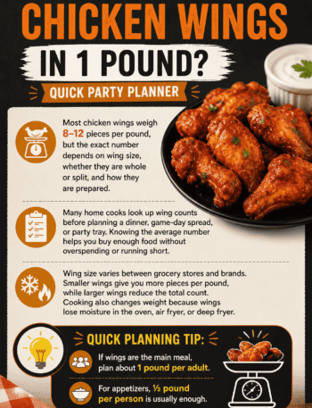How Many Chicken Wings in a Pound? Easy Guide + Chart